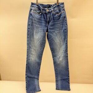 Jeans, women's, JJill size 8, relaxed fit boyfriend